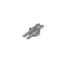 IJN Type 10 Myiazaki Twin Torpedo Tube 530mm (1918)